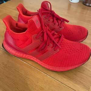 Adidas Boost Bright Red Sneakers